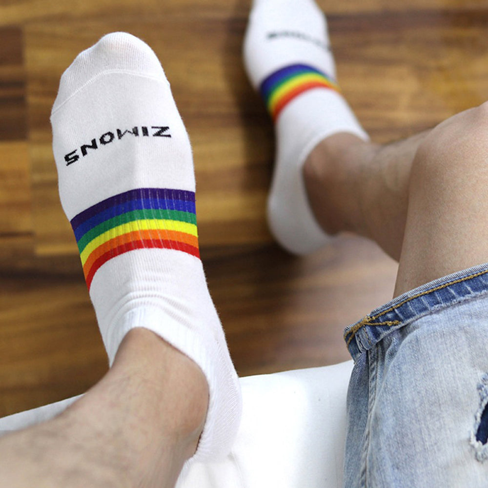 ENBUN CUTIE　ソックス　レインボー