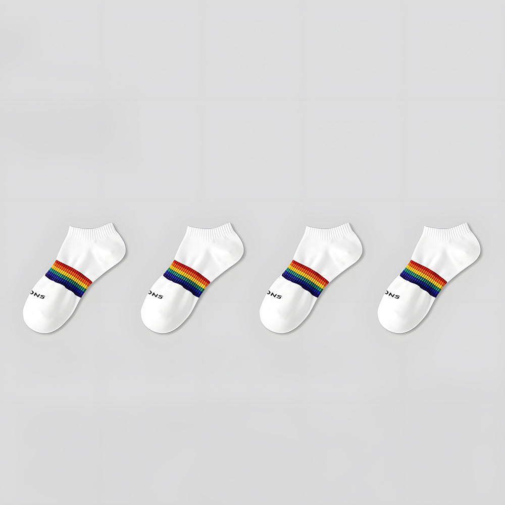 ENBUN CUTIE　ソックス　レインボー