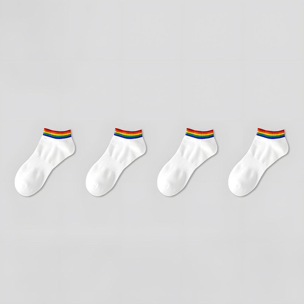 ENBUN CUTIE　ソックス　レインボー